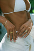 GOLDSTRIPE BAMBOO RING GOUD